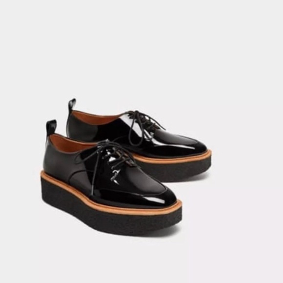 Platform loafers zara Clearance